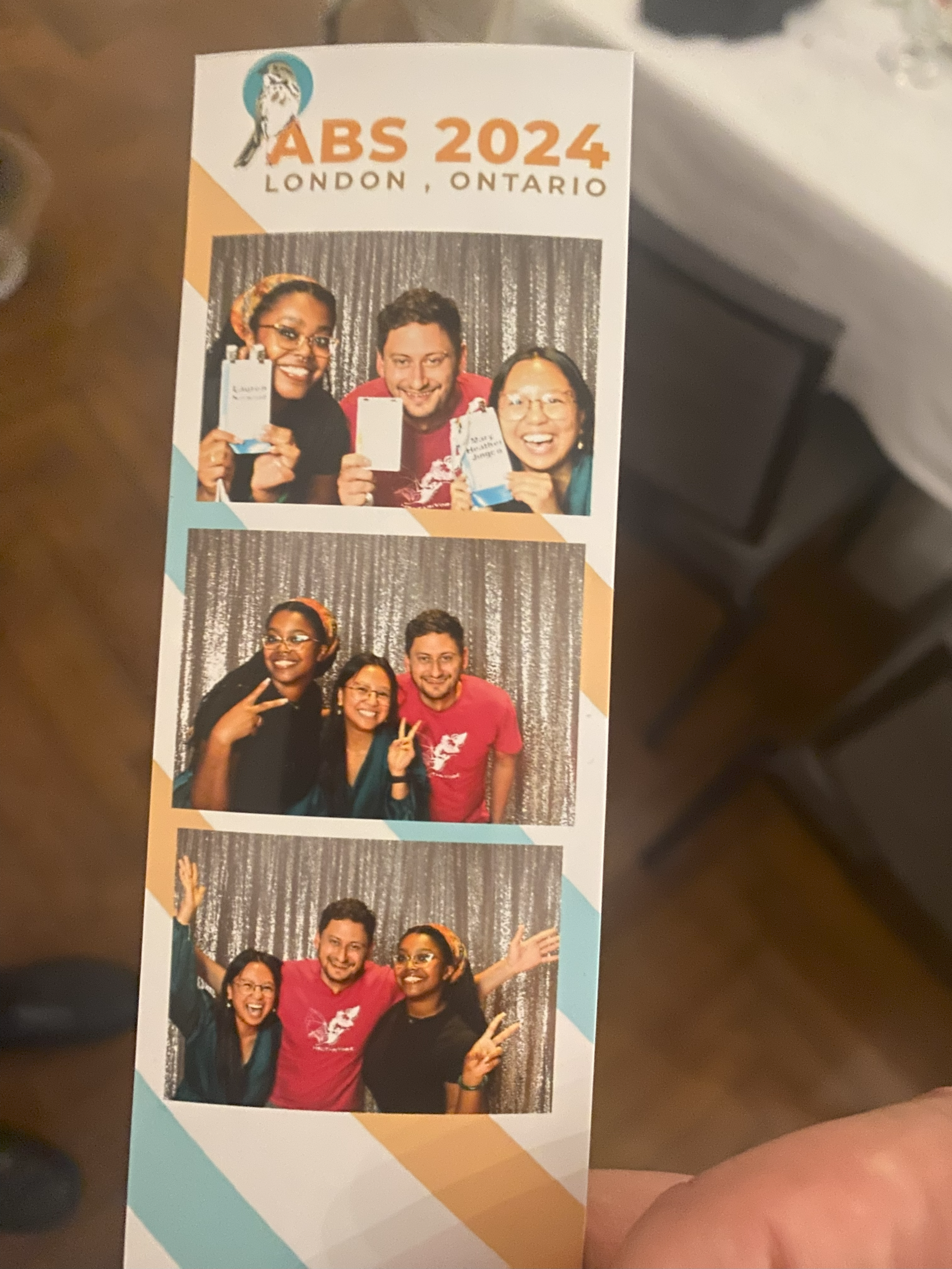 Ramp-Up mentees Heather and Lauren at ABS 2024 in London, Ontario